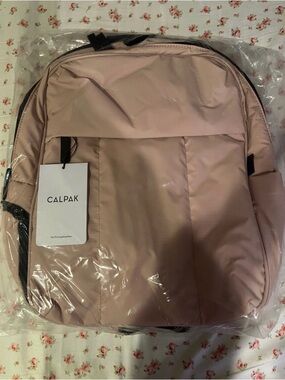 Calpak Blush Rose Everyday Backpack
